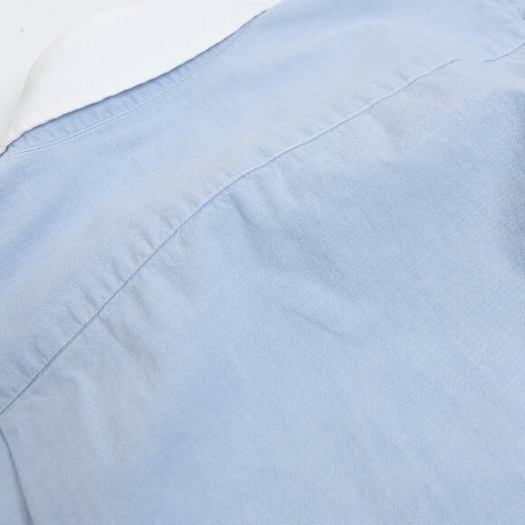 Coach Blue Button Front Oxford Shirt Cotton Business Size 0 / XS - Picture 10 of 13